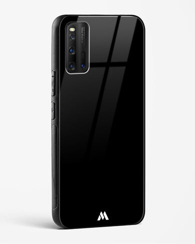 The All Black Glass Case Phone Cover-(Vivo)