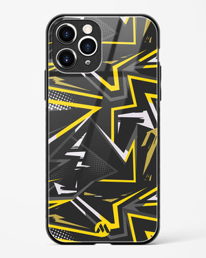 Triangular Abstraction Glass Case Phone Cover (Apple)