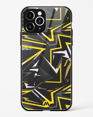 Triangular Abstraction Glass Case Phone Cover (Apple)