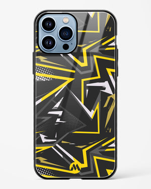 Triangular Abstraction Glass Case Phone Cover (Apple)