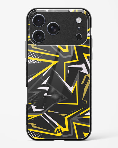 Triangular Abstraction Glass Case Phone Cover (Apple)