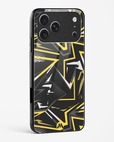 Triangular Abstraction Glass Case Phone Cover (Apple)