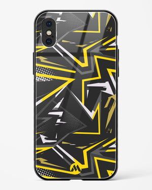 Triangular Abstraction Glass Case Phone Cover (Apple)