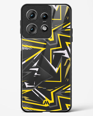 Triangular Abstraction Glass Case Phone Cover (Motorola)