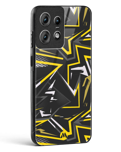 Triangular Abstraction Glass Case Phone Cover (Motorola)