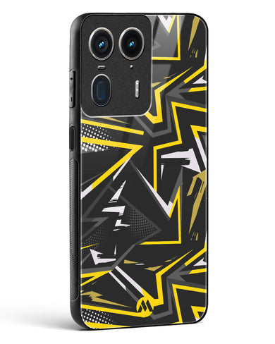 Triangular Abstraction Glass Case Phone Cover (Motorola)