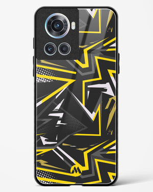 Triangular Abstraction Glass Case Phone Cover (OnePlus)