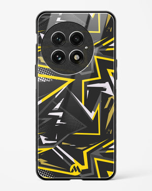 Triangular Abstraction Glass Case Phone Cover (OnePlus)