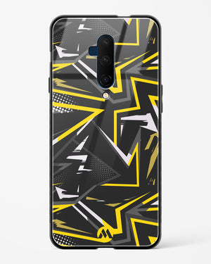 Triangular Abstraction Glass Case Phone Cover-(OnePlus)