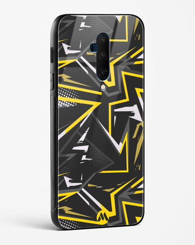 Triangular Abstraction Glass Case Phone Cover (OnePlus)