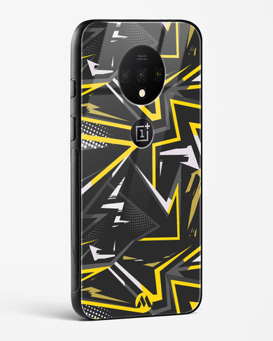 Triangular Abstraction Glass Case Phone Cover (OnePlus)