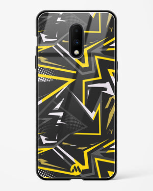 Triangular Abstraction Glass Case Phone Cover (OnePlus)