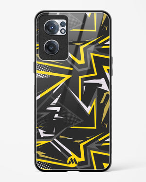 Triangular Abstraction Glass Case Phone Cover (OnePlus)