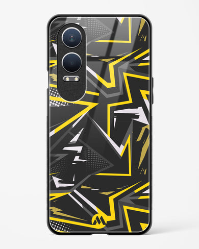 Triangular Abstraction Glass Case Phone Cover (OnePlus)