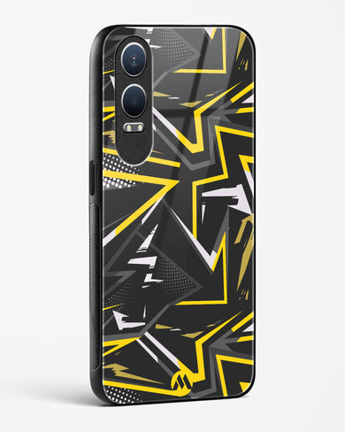 Triangular Abstraction Glass Case Phone Cover (OnePlus)
