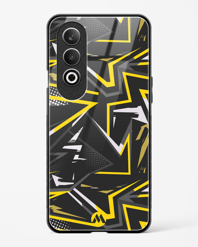 Triangular Abstraction Glass Case Phone Cover (OnePlus)