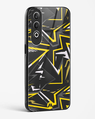 Triangular Abstraction Glass Case Phone Cover (OnePlus)