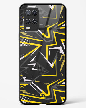 Triangular Abstraction Glass Case Phone Cover (Oppo)