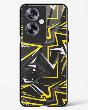 Triangular Abstraction Glass Case Phone Cover (Oppo)