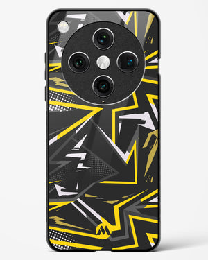 Triangular Abstraction Glass Case Phone Cover (Oppo)