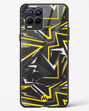 Triangular Abstraction Glass Case Phone Cover (Realme)