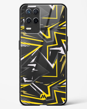 Triangular Abstraction Glass Case Phone Cover (Realme)