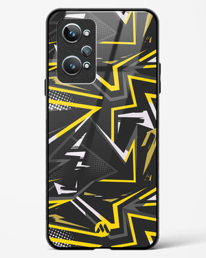 Triangular Abstraction Glass Case Phone Cover (Realme)