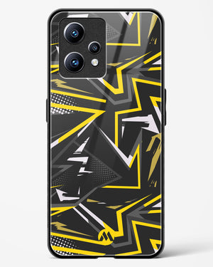 Triangular Abstraction Glass Case Phone Cover (Realme)