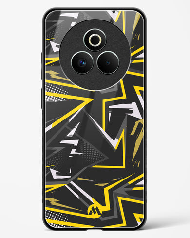 Triangular Abstraction Glass Case Phone Cover (Realme)