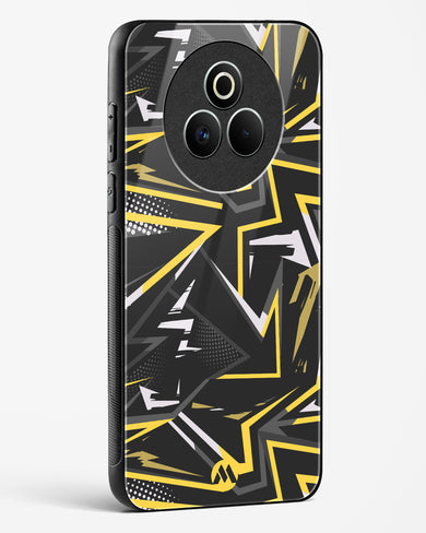 Triangular Abstraction Glass Case Phone Cover (Realme)