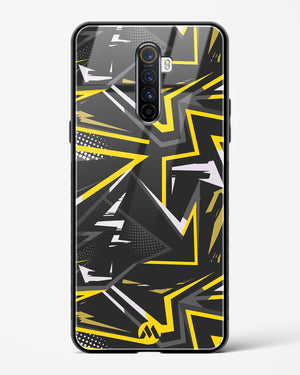 Triangular Abstraction Glass Case Phone Cover (Realme)