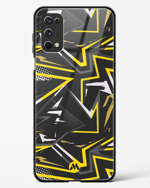 Triangular Abstraction Glass Case Phone Cover (Realme)