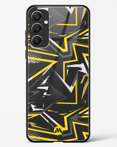 Triangular Abstraction Glass Case Phone Cover (Samsung)