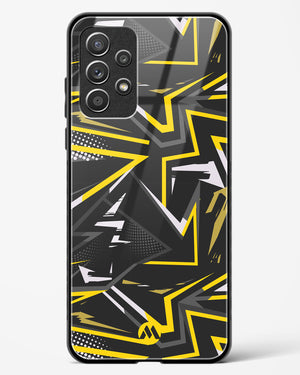 Triangular Abstraction Glass Case Phone Cover (Samsung)