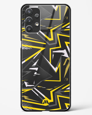 Triangular Abstraction Glass Case Phone Cover (Samsung)