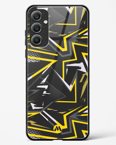 Triangular Abstraction Glass Case Phone Cover (Samsung)