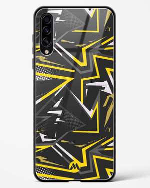 Triangular Abstraction Glass Case Phone Cover (Samsung)