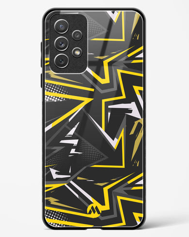 Triangular Abstraction Glass Case Phone Cover (Samsung)