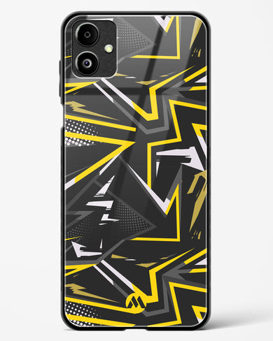 Triangular Abstraction Glass Case Phone Cover (Samsung)