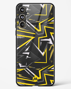 Triangular Abstraction Glass Case Phone Cover (Samsung)