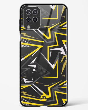 Triangular Abstraction Glass Case Phone Cover (Samsung)