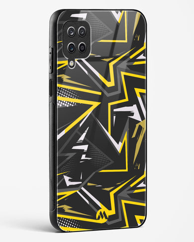 Triangular Abstraction Glass Case Phone Cover (Samsung)