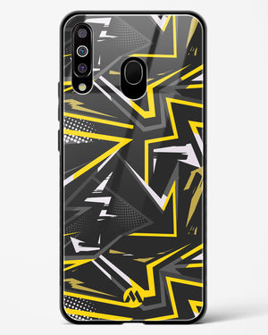 Triangular Abstraction Glass Case Phone Cover (Samsung)