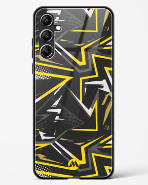 Triangular Abstraction Glass Case Phone Cover (Samsung)