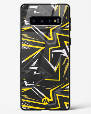 Triangular Abstraction Glass Case Phone Cover (Samsung)