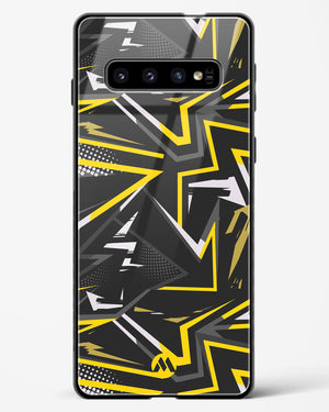 Triangular Abstraction Glass Case Phone Cover (Samsung)