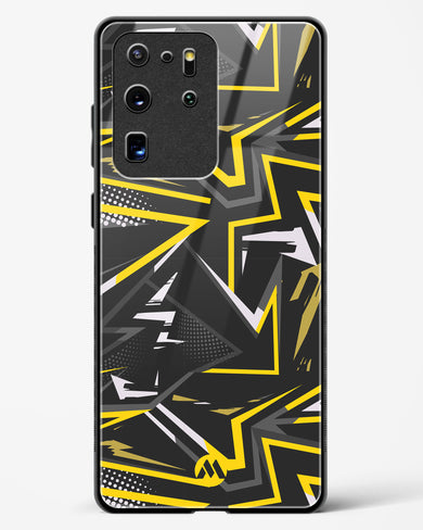 Triangular Abstraction Glass Case Phone Cover (Samsung)