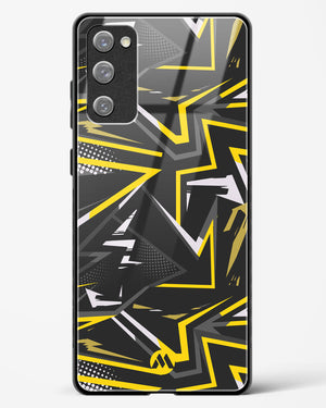 Triangular Abstraction Glass Case Phone Cover (Samsung)