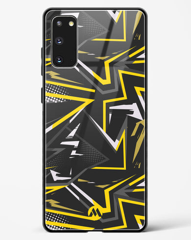 Triangular Abstraction Glass Case Phone Cover (Samsung)