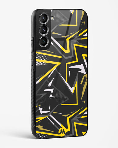 Triangular Abstraction Glass Case Phone Cover (Samsung)